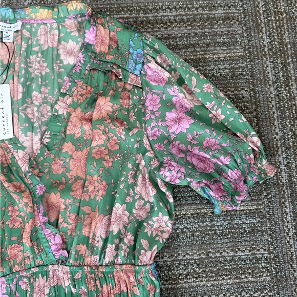 Current Air | Gradient Floral Surplice Midi Dress NWT - Picture 8 of 10
